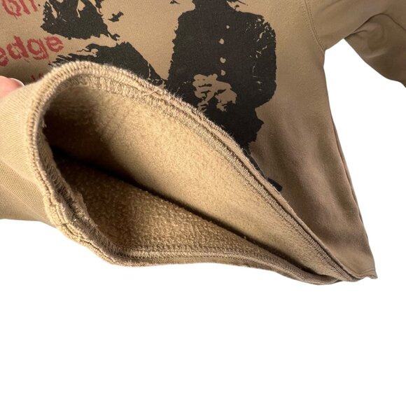 Independent Trading Co Hoodie Works Of Madness Sitting On The Edge Of Hell Small - Picture 7 of 12